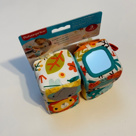 Fisher Price RD Fun To Flip Soft Blocks - Picture 8 of 9